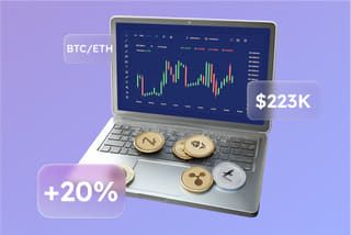 Représentation technologique d’un système de trading automatisé par IA sur Claire Fondvère